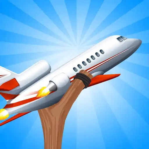 スリリング ショット飛行機 3D(Sling Plane 3D)